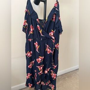 Express Cold Shoulder high low Maxi Dress